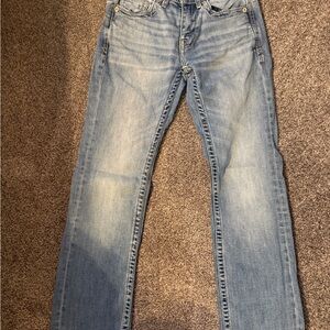 BKE Aiden Light Blue Men's Straight leg Jeans